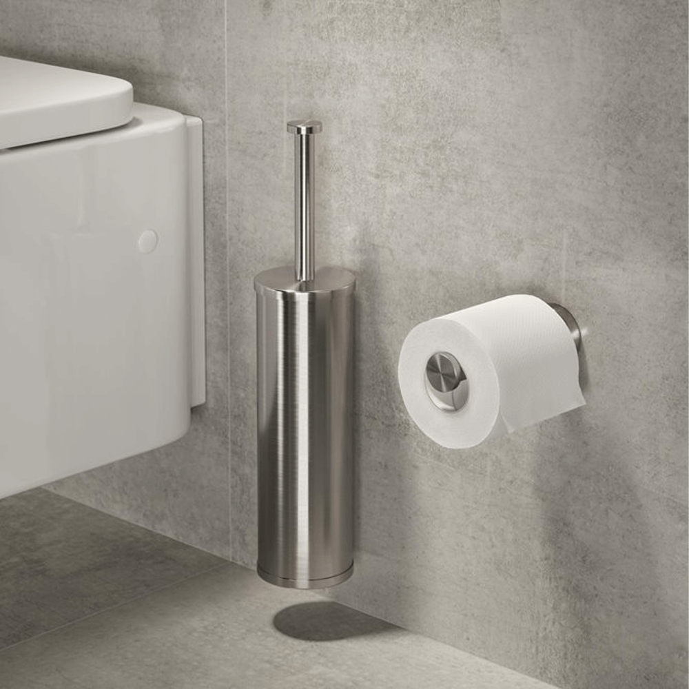 GEESA Nemox浴室配件系列不锈钢 - 马桶刷和卫生辊架